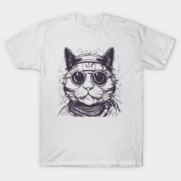 Mr dr cool cat in the house T-Shirt by badrhijri